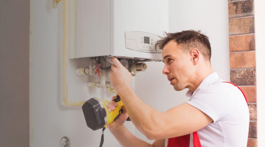 Professional tankless water heater installation in Fe Warren Afb, WY